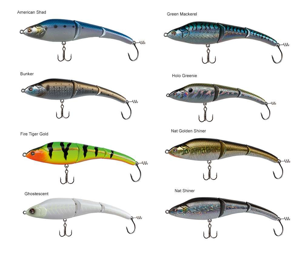 Sebile Magic Swimmer Lure - 6-1/2in Slow Sinking - TackleDirect