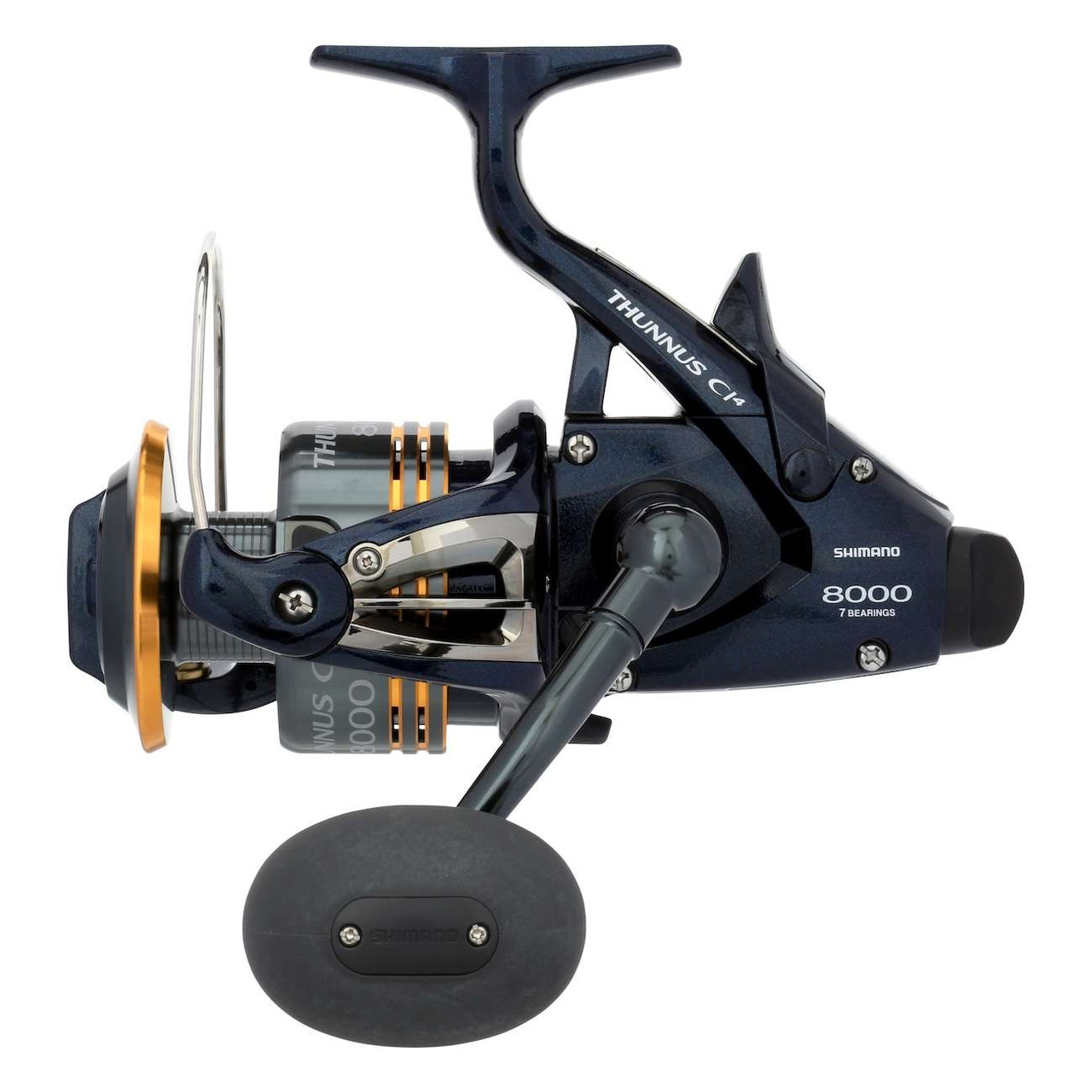 shimano compre muskie rod 8'6 medium heavy 1pc K, CPCM90HTK and a Custom Shimano cedar plug trolling lure Eye:Turned Eye Fulling Mill 5155 Tactical