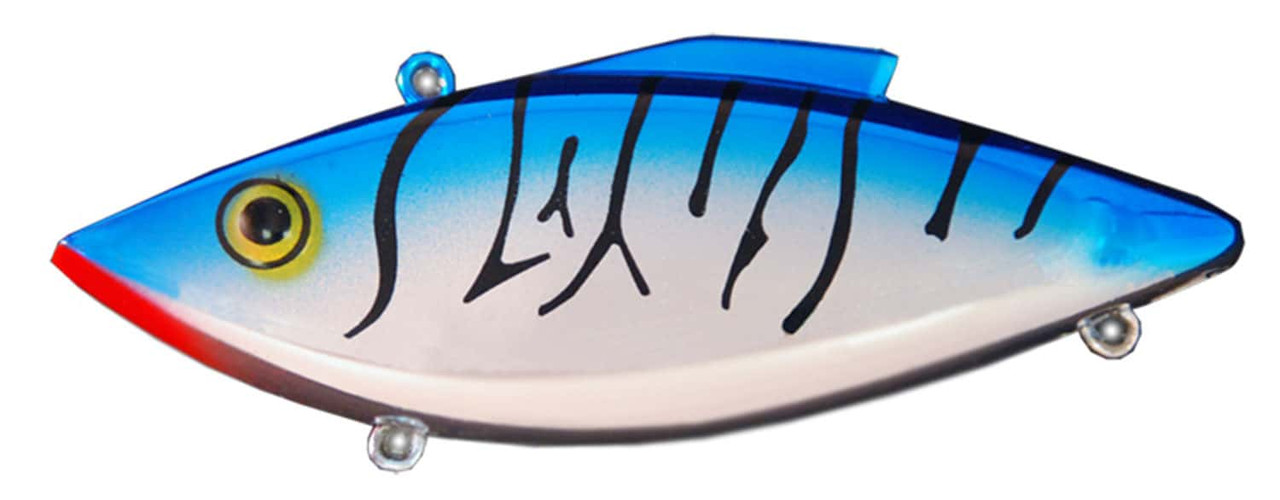 Bill Lewis Rat-L-Trap Original (RT) W1 CHROME/BLUE BACK/BLACK STRIPE
