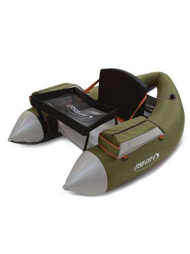 Outcast Fish Cat 4 Deluxe Inflatable Float Tube - TackleDirect