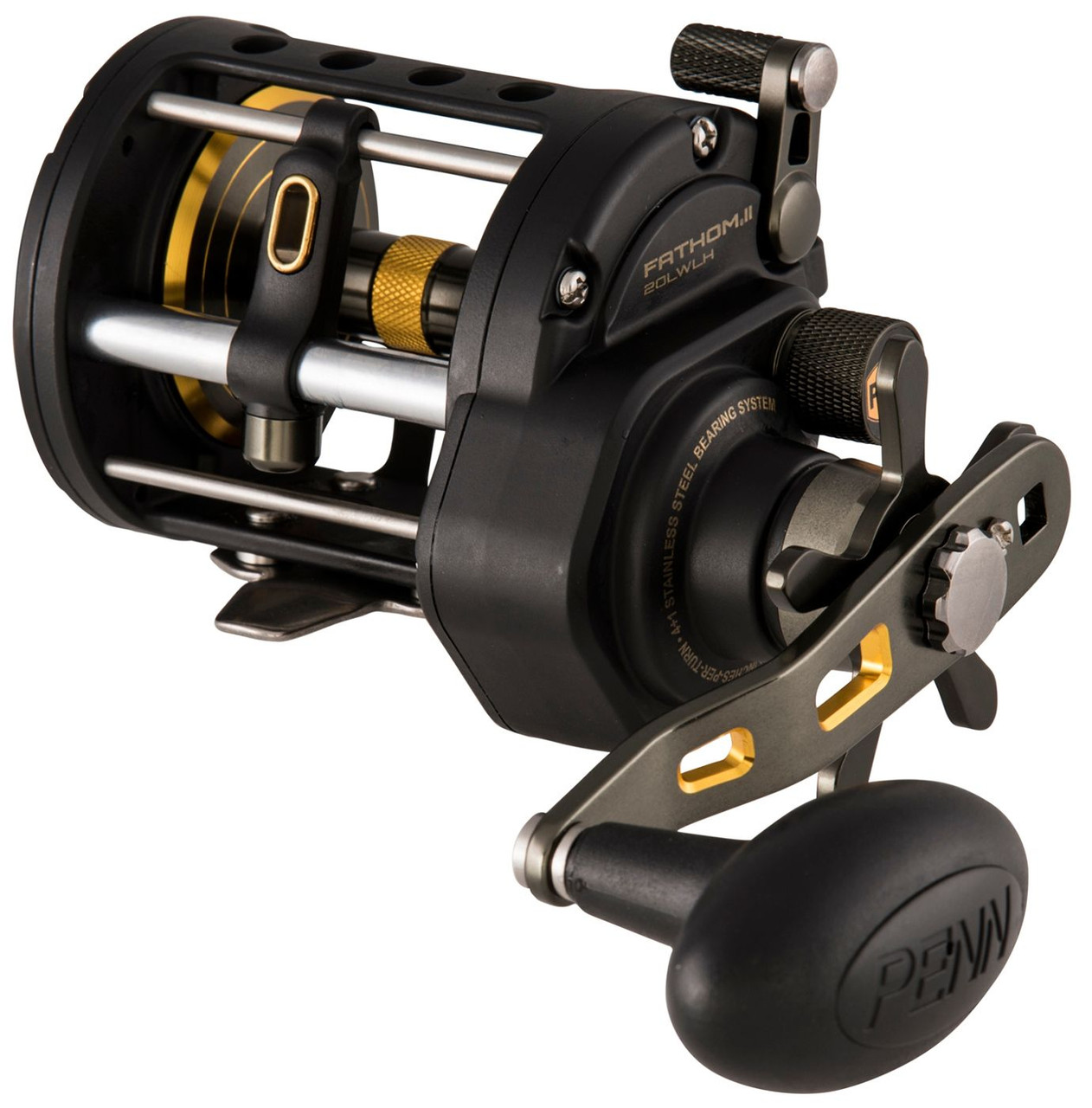 Penn Fathom II FTHII20LW Level Wind Reel - TackleDirect