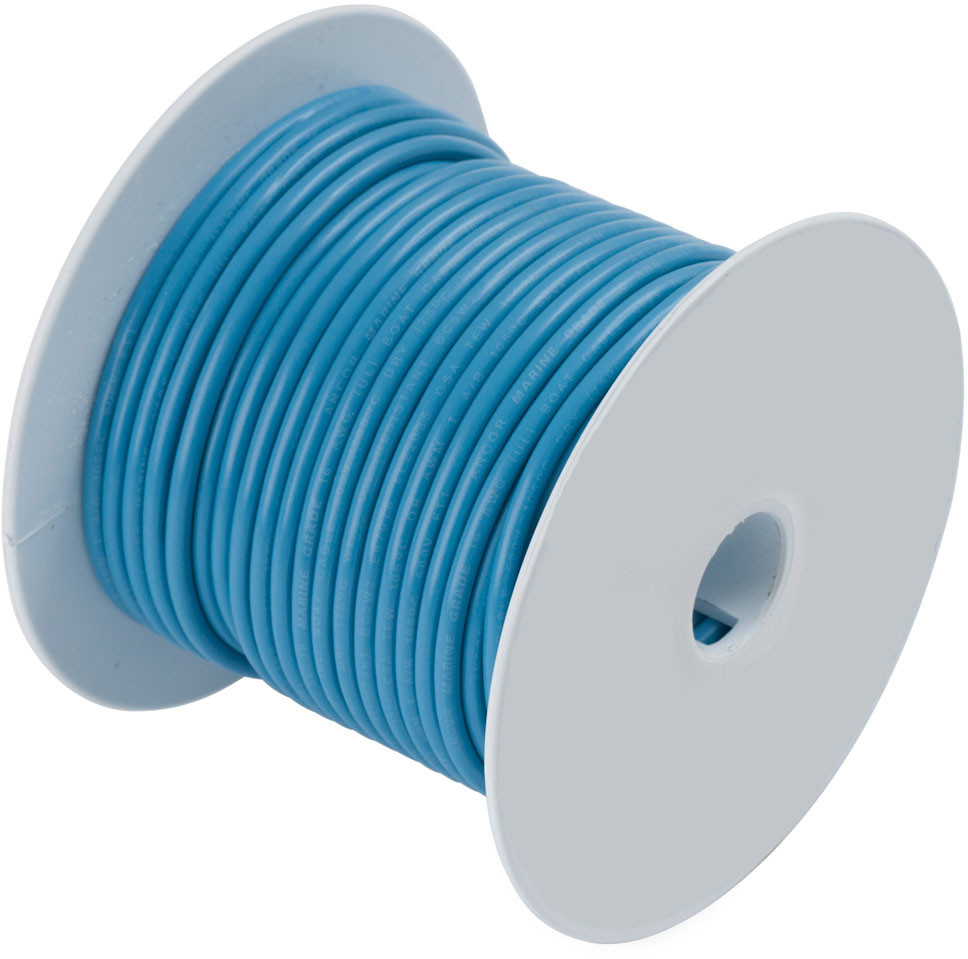 ANCOR Verzinntes Kupferkabel – 14 AWG (2 Mm²), Gelb, 18 Fuß (ca. 5,5 M) – Für Elektronik, Boote Oder Solaranlagen