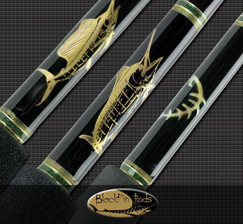 Blackfin Fin#160 Fin Series IGFA 50 Trolling Rod - TackleDirect