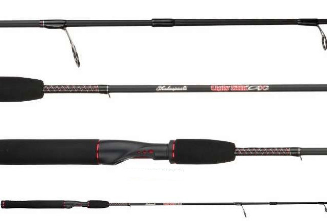 ホワイティング ヒストリック ケープ # 2 ブラック Shakespeare USSP662M Ugly Stik GX2 Spinning Rod
