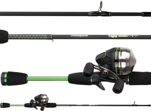 shakespeare ugly stik spincast combo set Shakespeare USYTHSC6CBO Ugly Stik GX2 Youth Spincast Combo