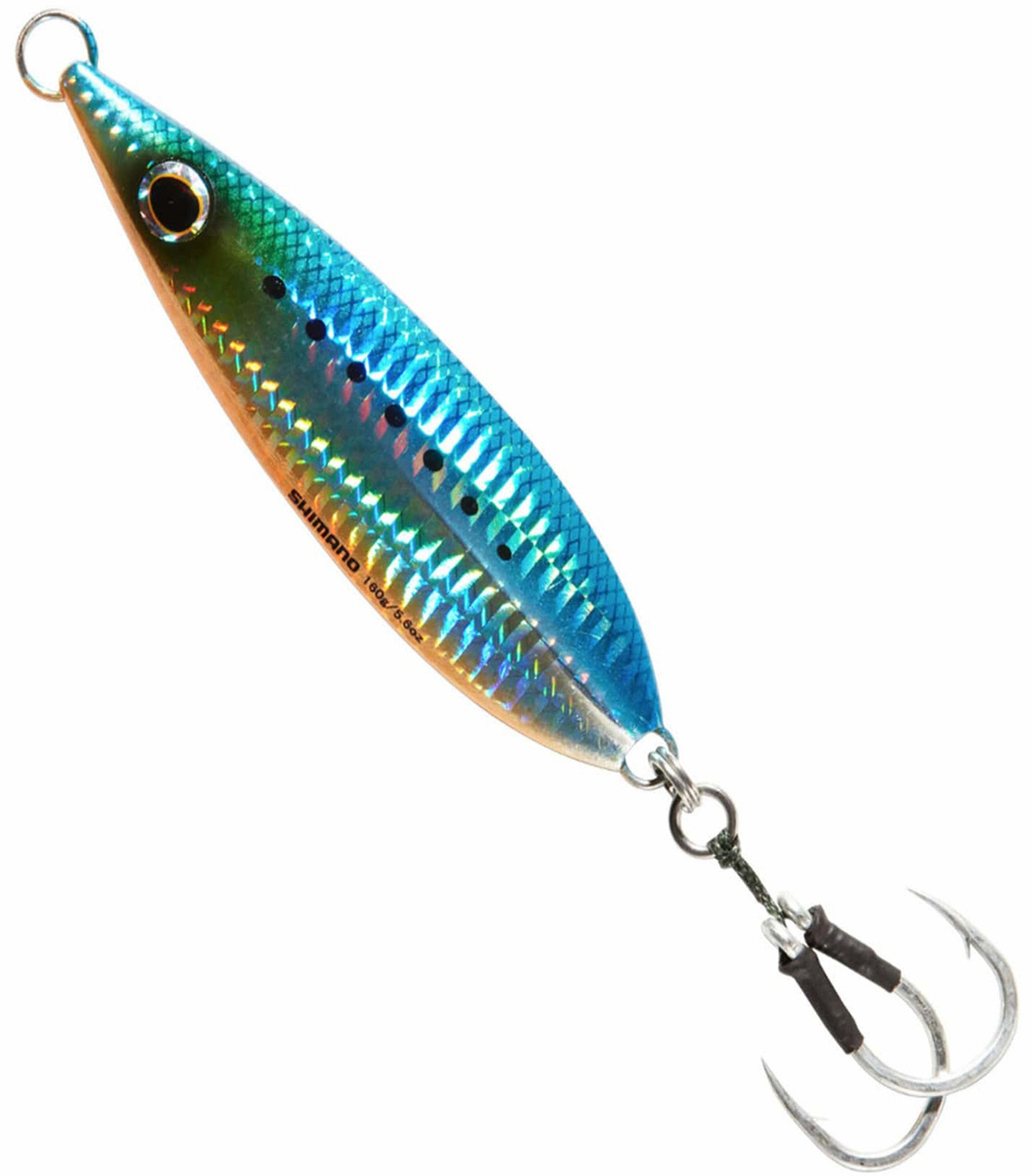 Shimano BFLFF160 Butterfly Flat-Fall Jigs 160 BS Blue Sardine