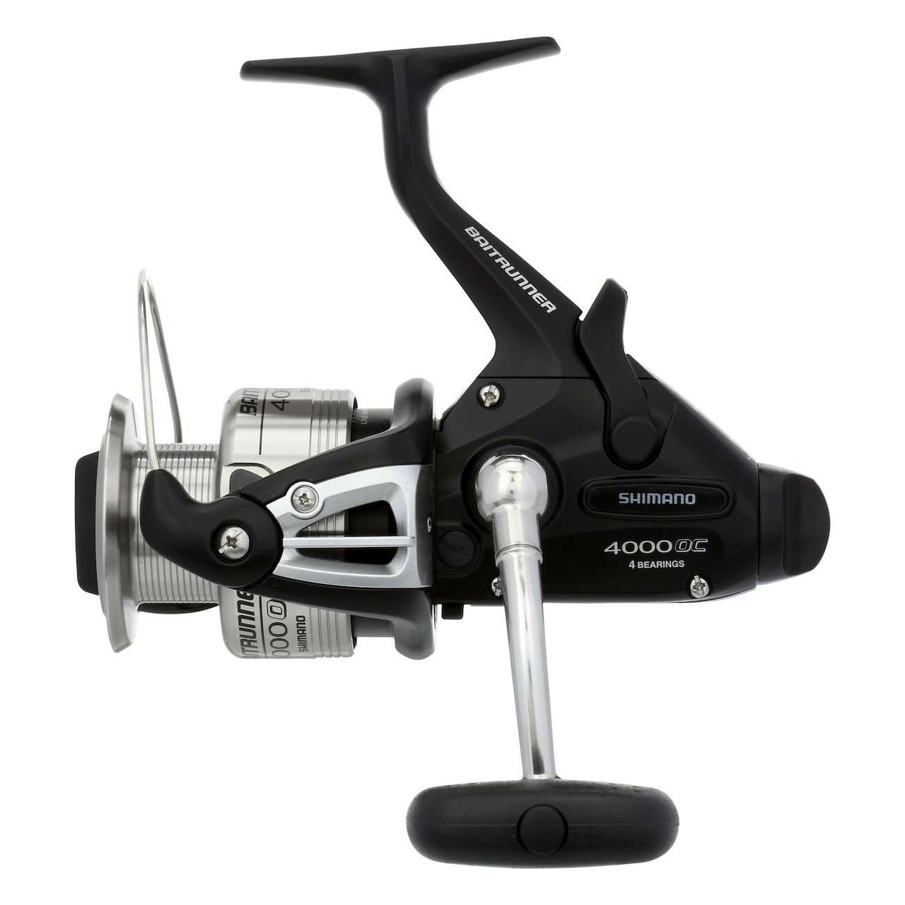 shimano 4000 mooching reel Stradic FM Spinning Balance technology within the FX eliminates wobble while reeling and provides anglers a reel with increased sensitivity and smoothness Shimano BTR4000OC Baitrunner OC Spinning