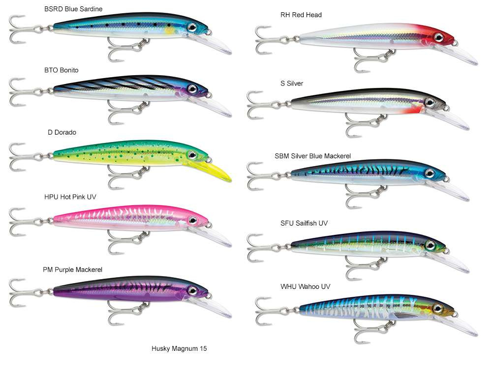 Rapala Husky Magnum 25 6.25 inch High Speed Saltwater