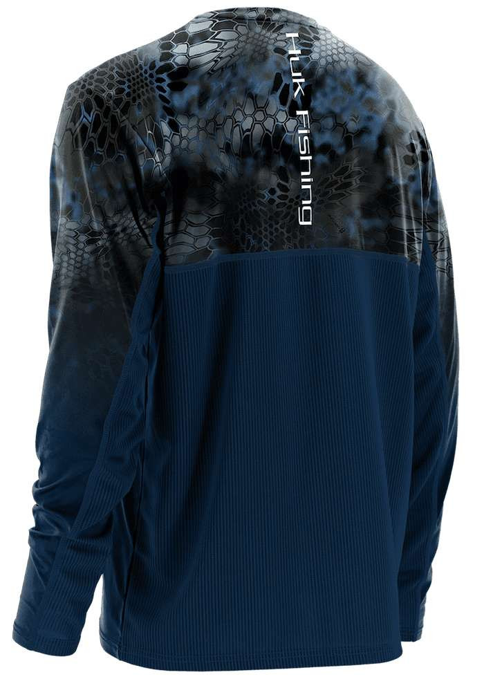 Huk Kryptek Fade Icon Long Sleeve Shirts - TackleDirect