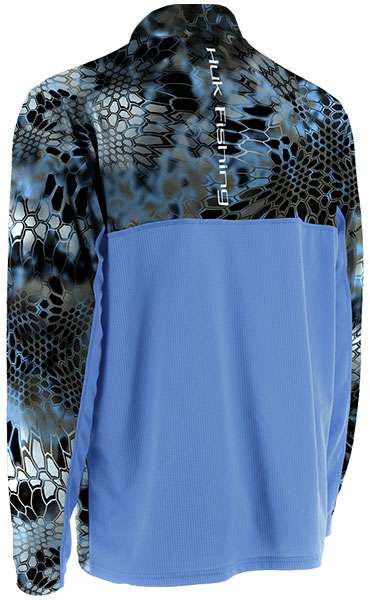 Huk Kryptek Icon 1/4 Zip Shirt - Neptune - TackleDirect