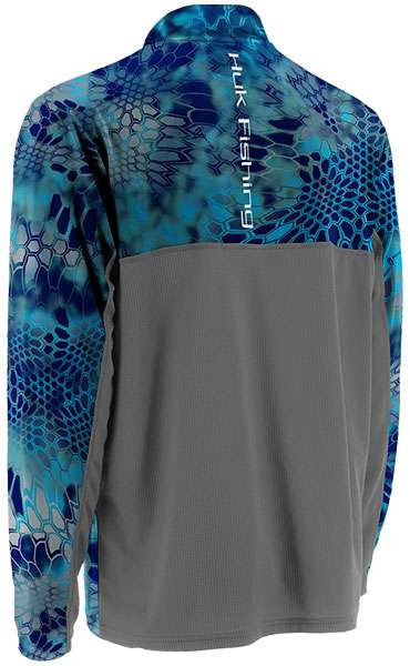 Huk Kryptek Icon 1/4 Zip Shirt - Pontus - TackleDirect