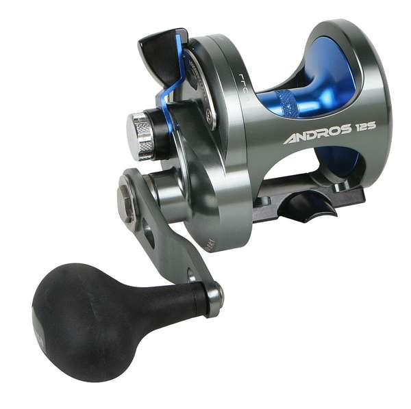 Okuma A-12S Andros Single Speed Lever Drag Reel - TackleDirect