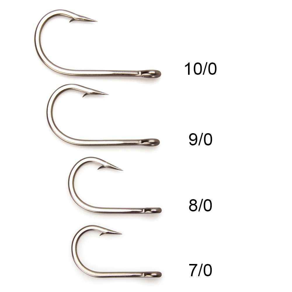 7 0 stainless trotline fishing hooks for sale Fathom Offshore Trolling Lance SS Hooks - 5 Pk