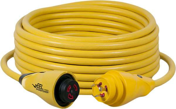 Marinco EEL 30 Amp125 Volt ShorePower Cordset 50 ft TackleDirect