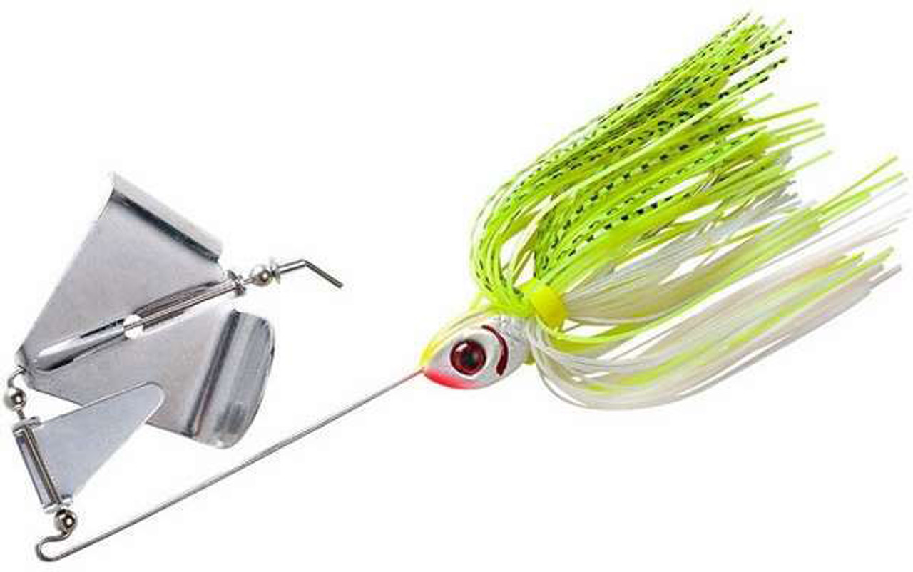 buzz　0514 Booyah BYB38 Buzz 3/8oz Bait 606 Chart Pearl White/White Chart