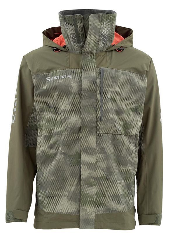 Simms 11243-377 Challenger Jacket - Hex Camo Loden - TackleDirect