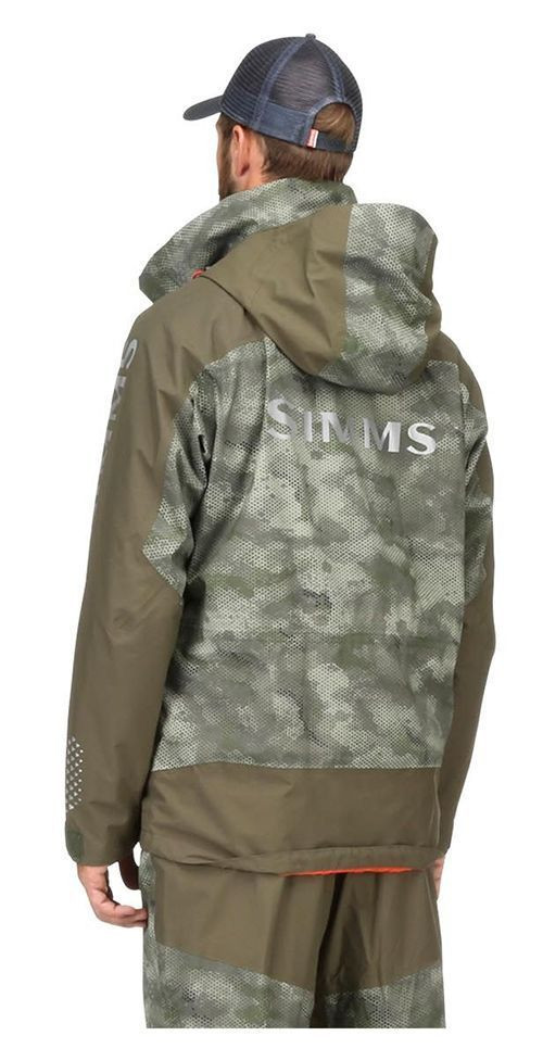 Simms 11243-377 Challenger Jacket - Hex Camo Loden - XL - TackleDirect