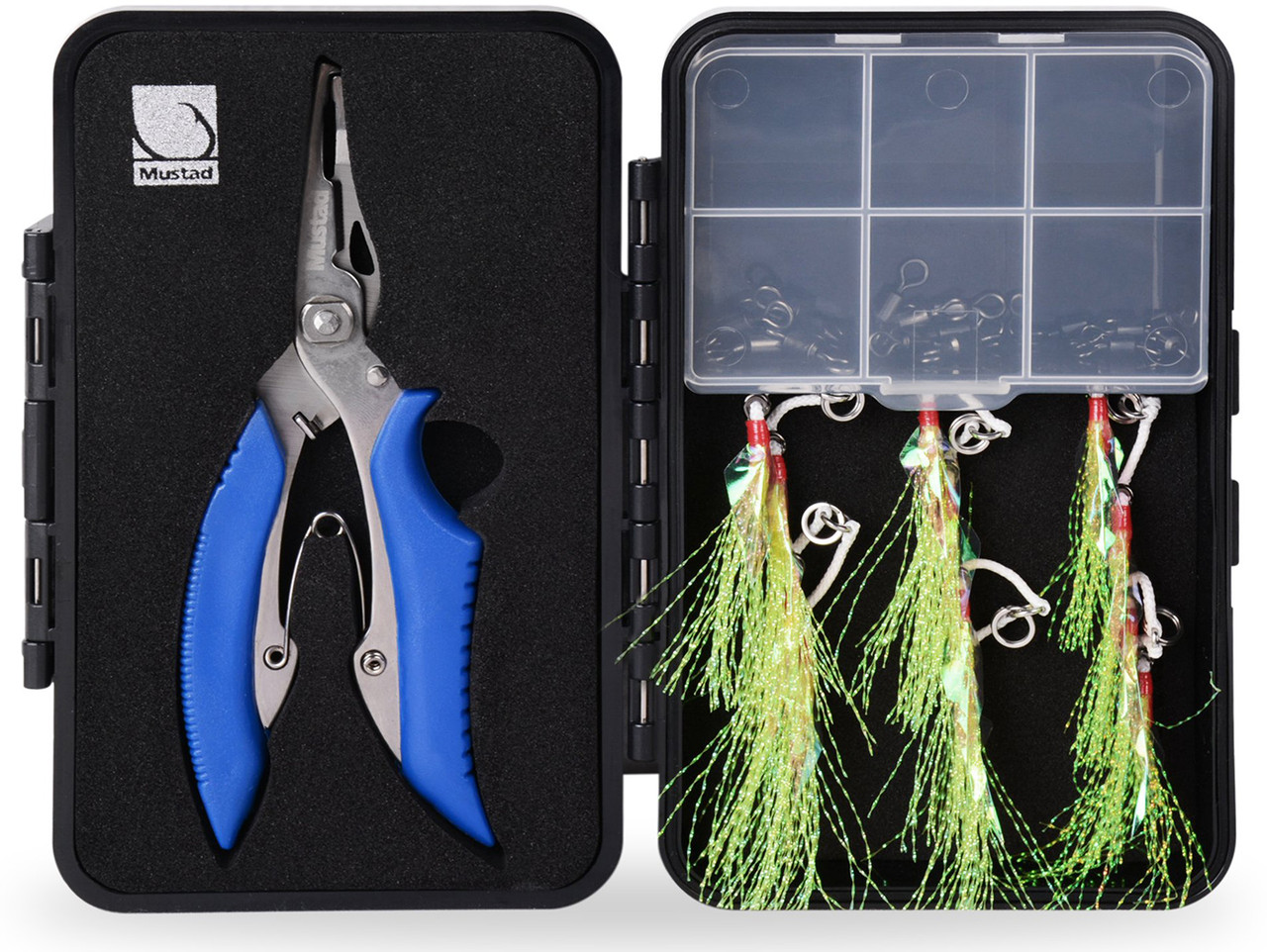 Accesorios Pesca Deportiva Anzuelos Mustad Jigging Assist - 2 Unidades - 4/0 - Flash Blanco - Pesca Profesional Mustad Jigging Assist Con Flash Tamaño 4/0