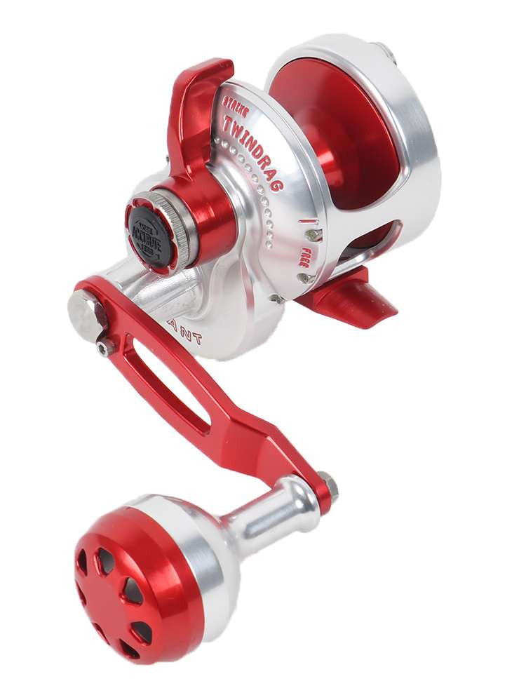 Accurate BV-300CL Boss Valiant Reel w/ Clicker - Red/Silver
