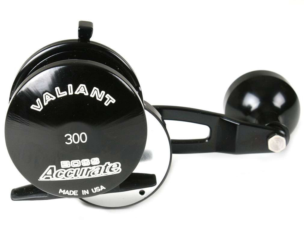 accurate bv 300 オールブラック Accurate BV-300L-B Boss Valiant Baitcasting Reel - TackleDirect