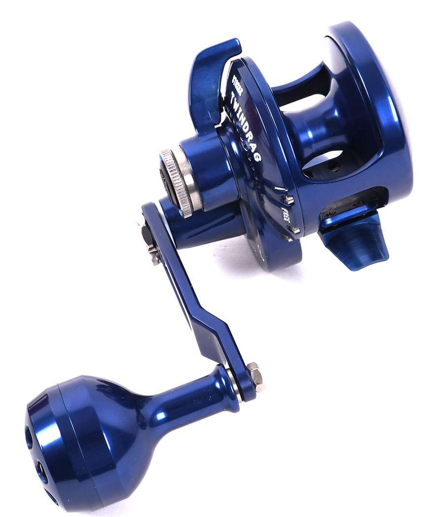 Accurate BV-300L-BL Boss Valiant Conventional Reel - Custom Blue
