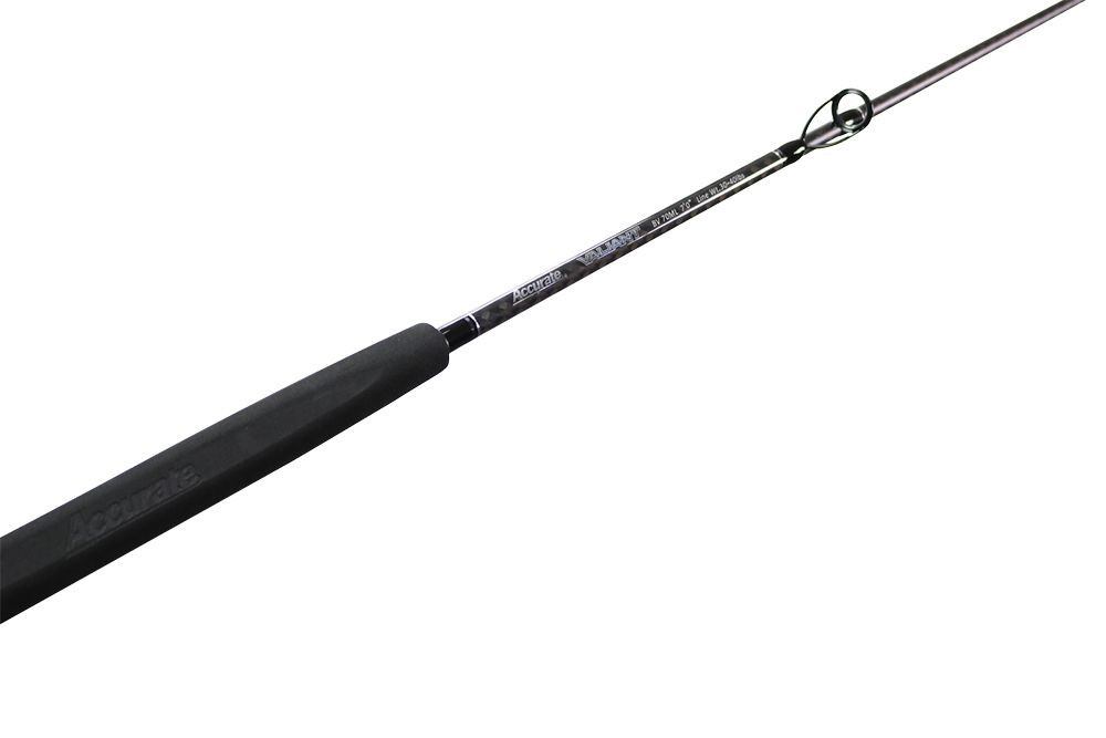 送料込 アキュレート VALIANT BV-X 76MH オフショアベイトロッド Accurate BV-X76H Valiant Boat Rod - TackleDirect