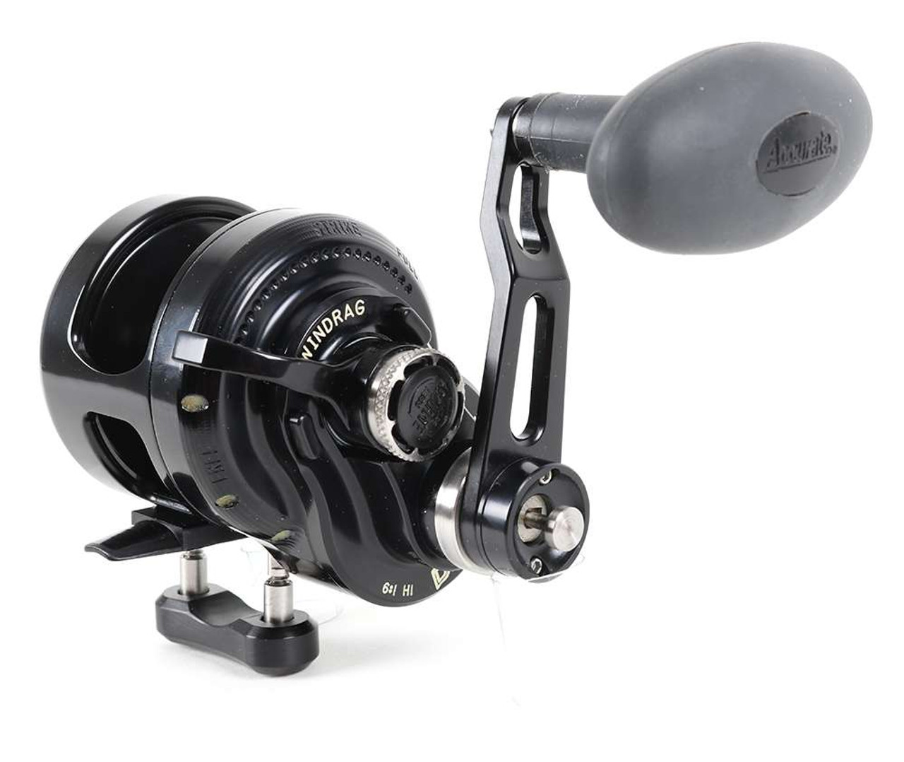 アキュレート　DX2-500NL Accurate DX2-500N-B Boss Dauntless Two Speed Reel - TackleDirect
