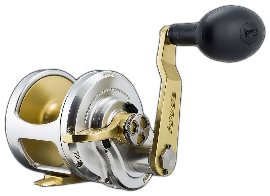 アキュレート Accurate FX-600XGS Fury Single Speed Reel - TackleDirect