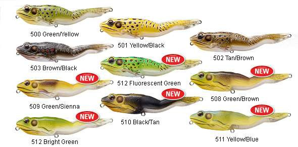 LIVETARGET Lures Walking Frog - TackleDirect