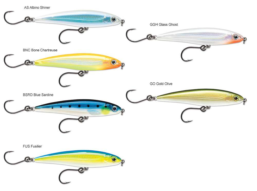Rapala X-rap - Agua Salada (aroma De Minnow Manchado) | Meses Sin Interés
