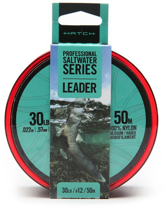 Hatching Professional Hatch Professional SS Med/Hard Mono Leader - 50M - TackleDirect