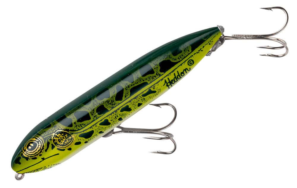 Heddon Zara Spook X9255 ジャイアントルアー Heddon X9225 Zara Spook Lures NF Natural Leopard Frog