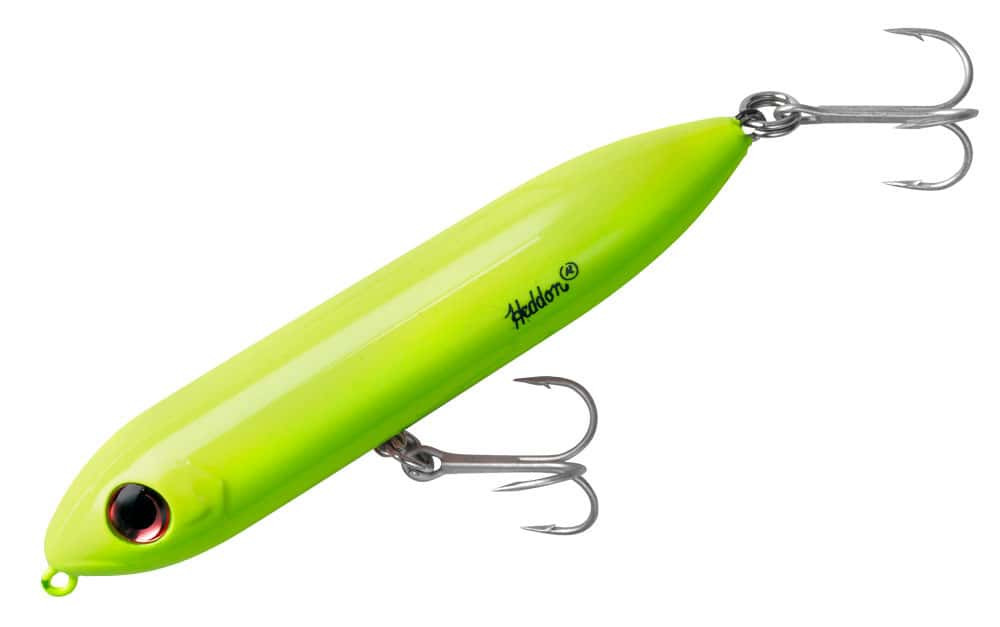 Heddon X9236 Super Spook Jr Lures 20 Chartreuse