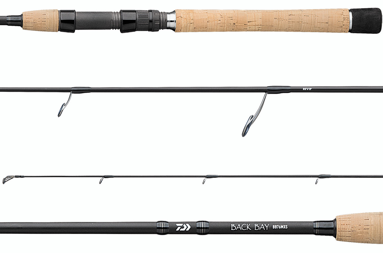 Daiwa BB76HXS-L Back Bay Spinning Rod - Long Handle - TackleDirect
