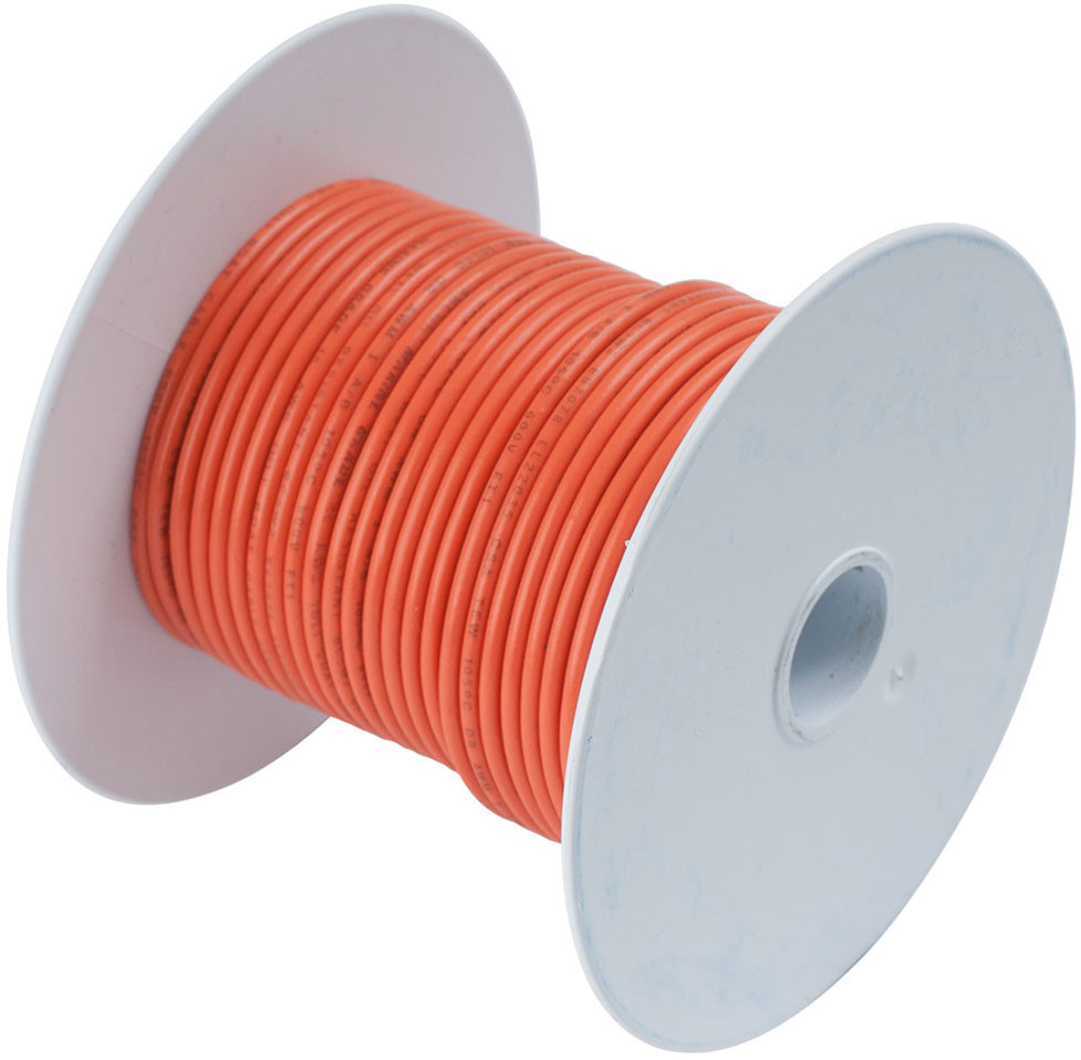 ANCOR MARINE GRADE 104899 Electrical Primary Tinned Copper Boat Wiring (14- Gauge, Red, 1000-Feet) In | Whizz Wire