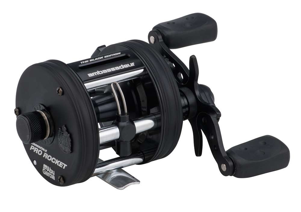 Abu Garcia Ambassadeur CS Pro Rocket Reels - Black - TackleDirect