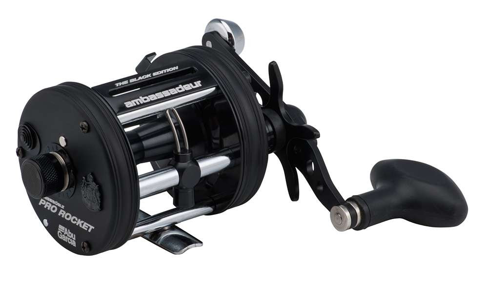 Abu Garcia Ambassadeur CS Pro Rocket Reels - Black - TackleDirect