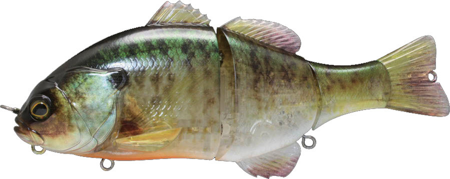 Jackall Gantarel Jr. Swimbait - RT Ghost Gill - TackleDirect