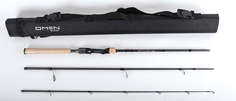 13フィッシング オーメンブラック OB3S71ML-2 ルーミス キスラー 13 Fishing OB2S71M-T Omen Black A Series Travel Spinning Rod