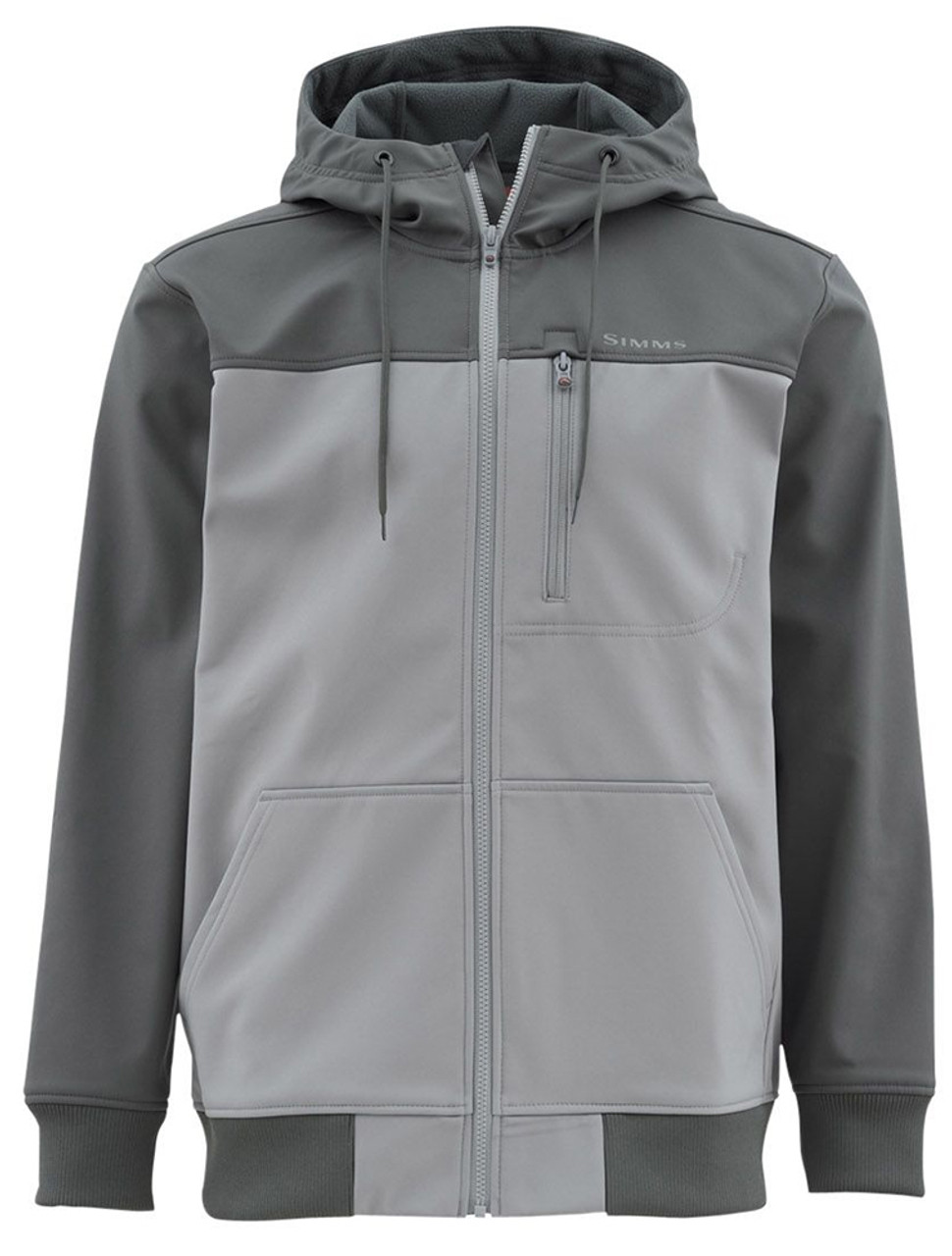 トップス ROUGH AND RUGGED PEAKS LS Simms Rogue Fleece Hoody - Carbon - X-Large - TackleDirect