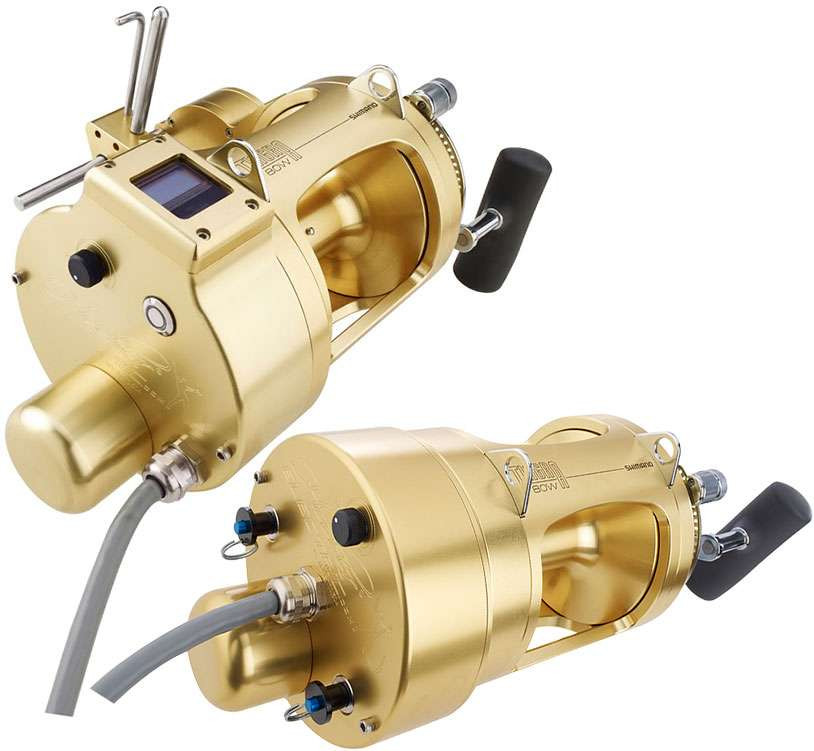 Hooker Shimano Tiagra 80WA Electric Reels - TackleDirect