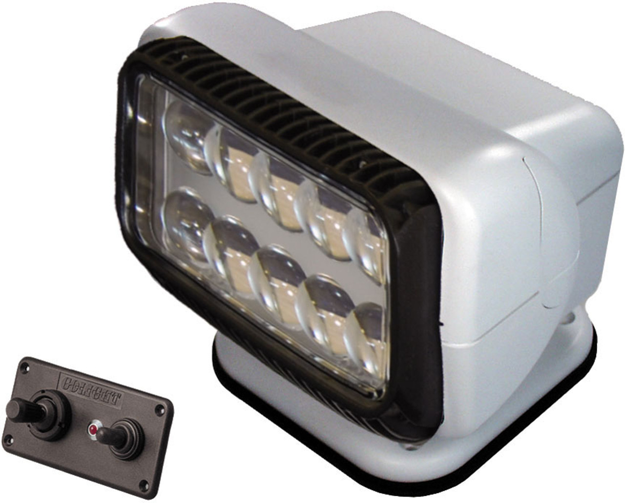 Golight 30204ST, 12V LED Stryker ST Spotlight W/Hard Wired Dash Mount