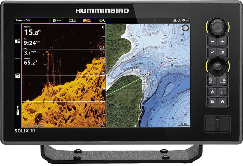 HUMMINBIRD SOLIX 10 CHIRP MEGA SI+ GPS G3 / G2 保護フィルム
