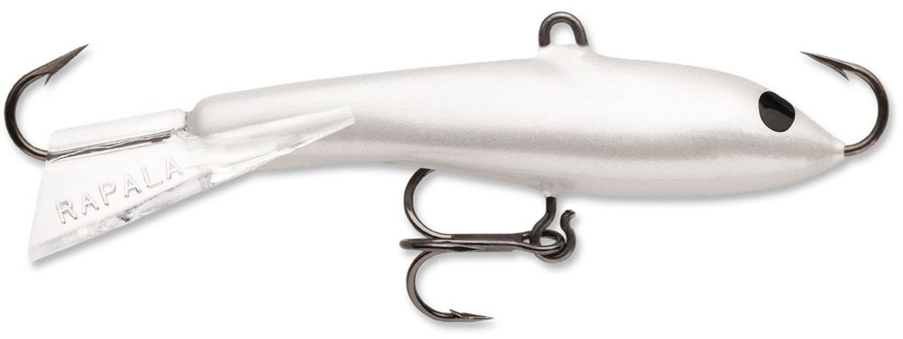 Rapala Jigging Rap 07 - Pearl White - TackleDirect