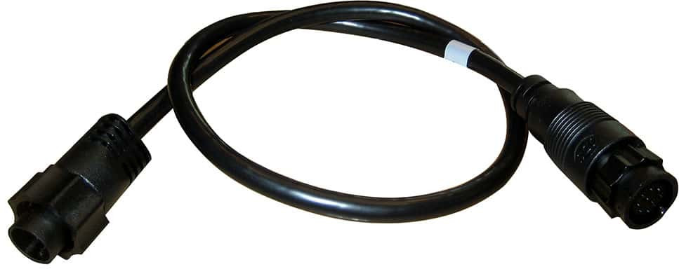 その他 Dam Lowrance 000-13977-001 9-Pin Black to 7-Pin Blue Adapter Cable f/XID