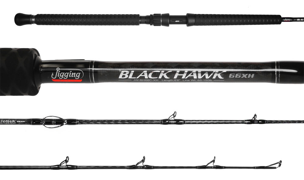 Jigging World Black Hawk Trolling Rods - TackleDirect