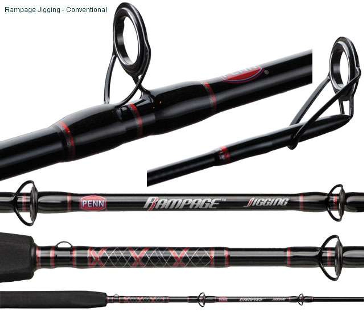ロッド PENN CLASH Jigging rods Penn Clash CLAS632-250 IA Jigging Rod - Cabral Outdoors at