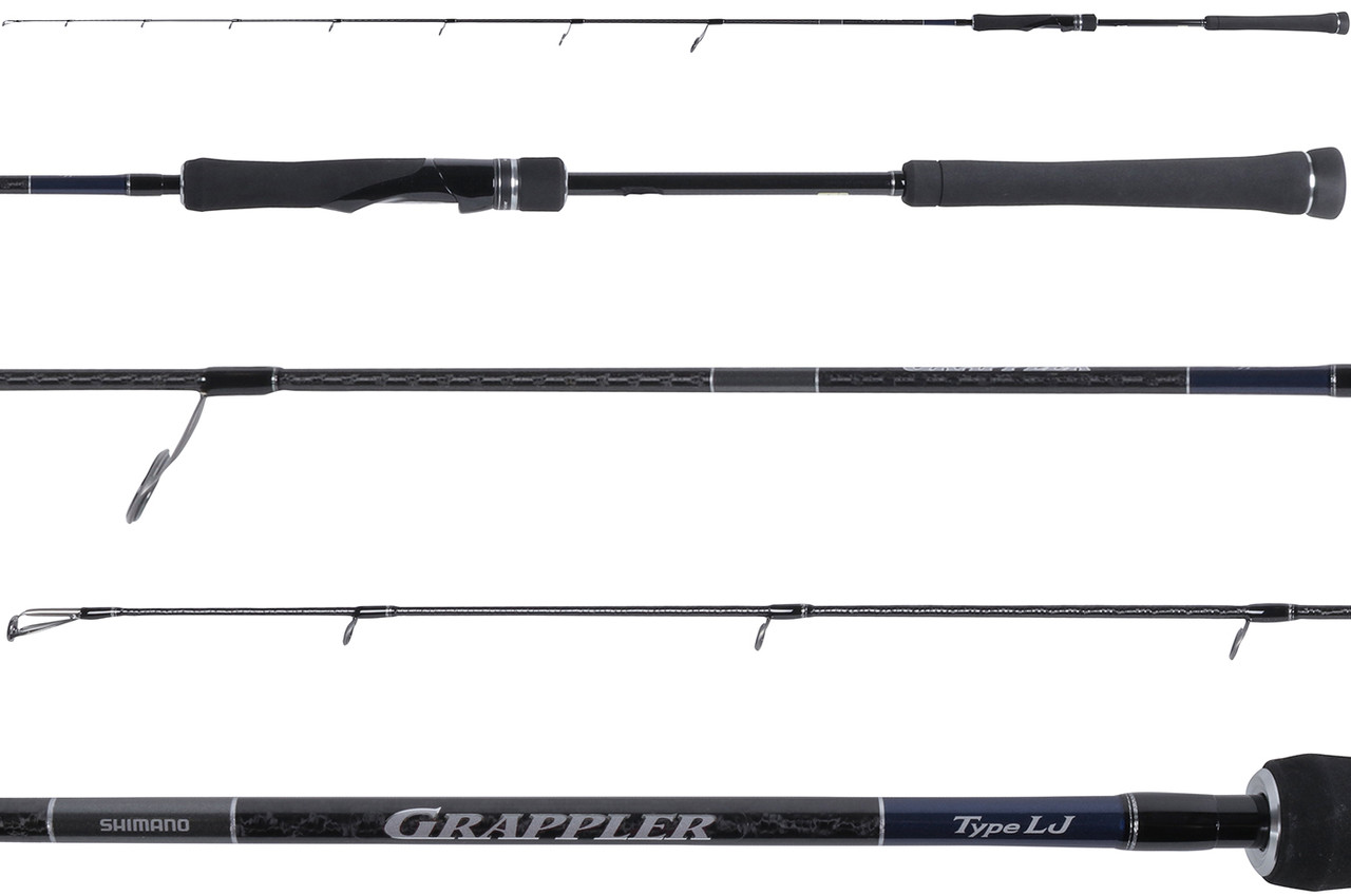 ロッド Shimano Grappler Type LJ s63-1 Shimano GRAPPLER Type LJ S63-1 Spinning Rod 4969363389367