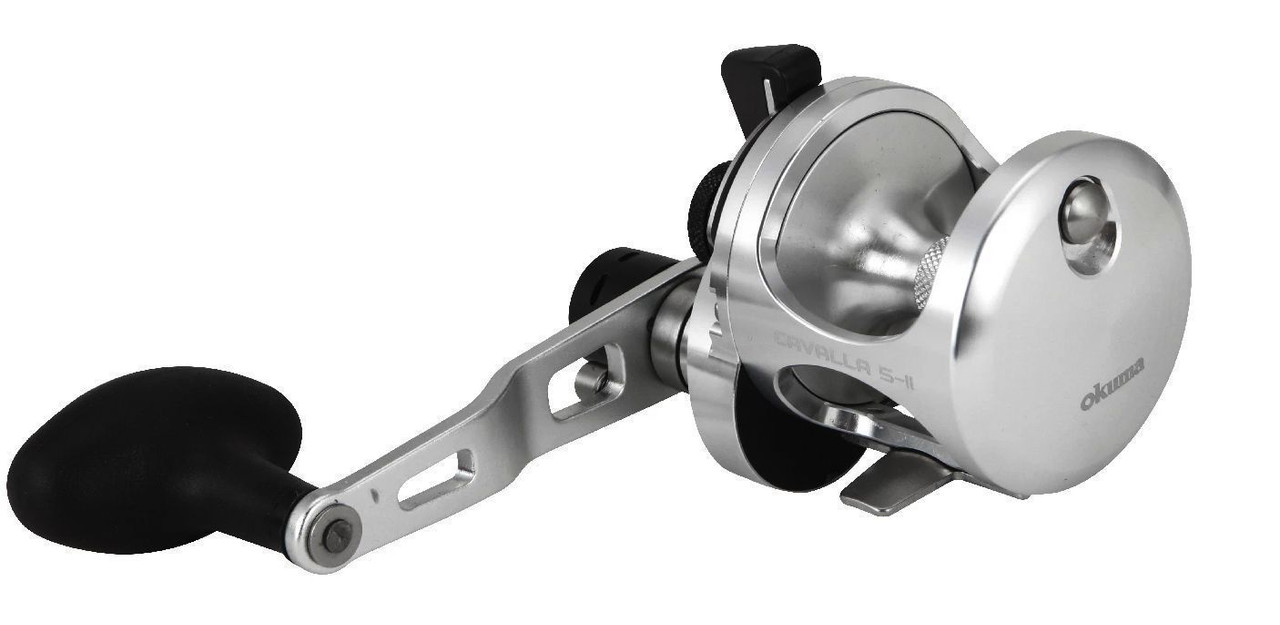 オクマ カバラ OKUMA CAVALLA CAV-12NII Okuma CAV-12NII Cavalla 2-Speed Lever Drags Reel - TackleDirect