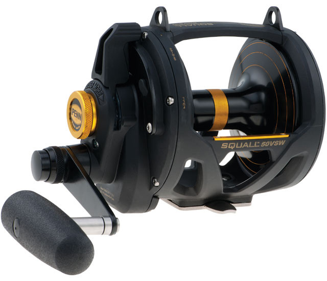 Penn SQL16VS Squall Lever Drag 2-Speed Reel
